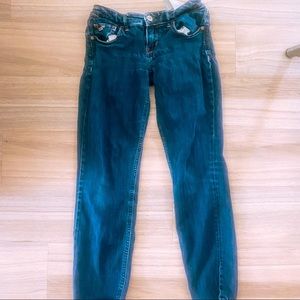 Blue Denim Hollister Skinny Jeans